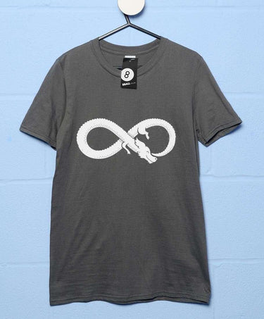 Neverending Luckdragon DinoMike Mens T-Shirt 8Ball